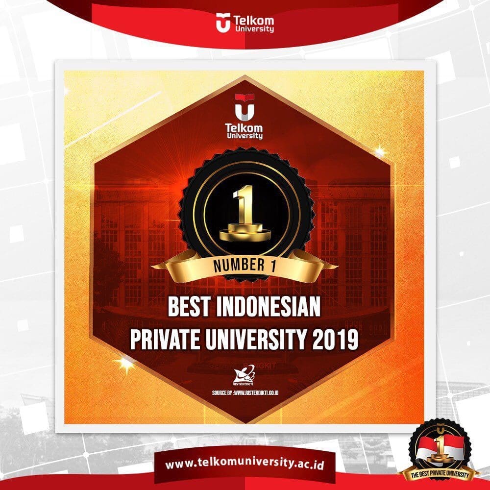 telkom university menjadi perguruan tinggi swasta pts no. 1 di indonesia telurewind2020
