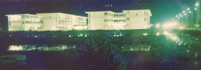 Telkom University tempo doeloe dulu malam hari