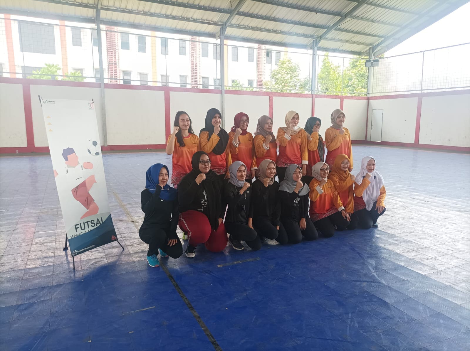 latihan rektorat persiapan telu cup 2007