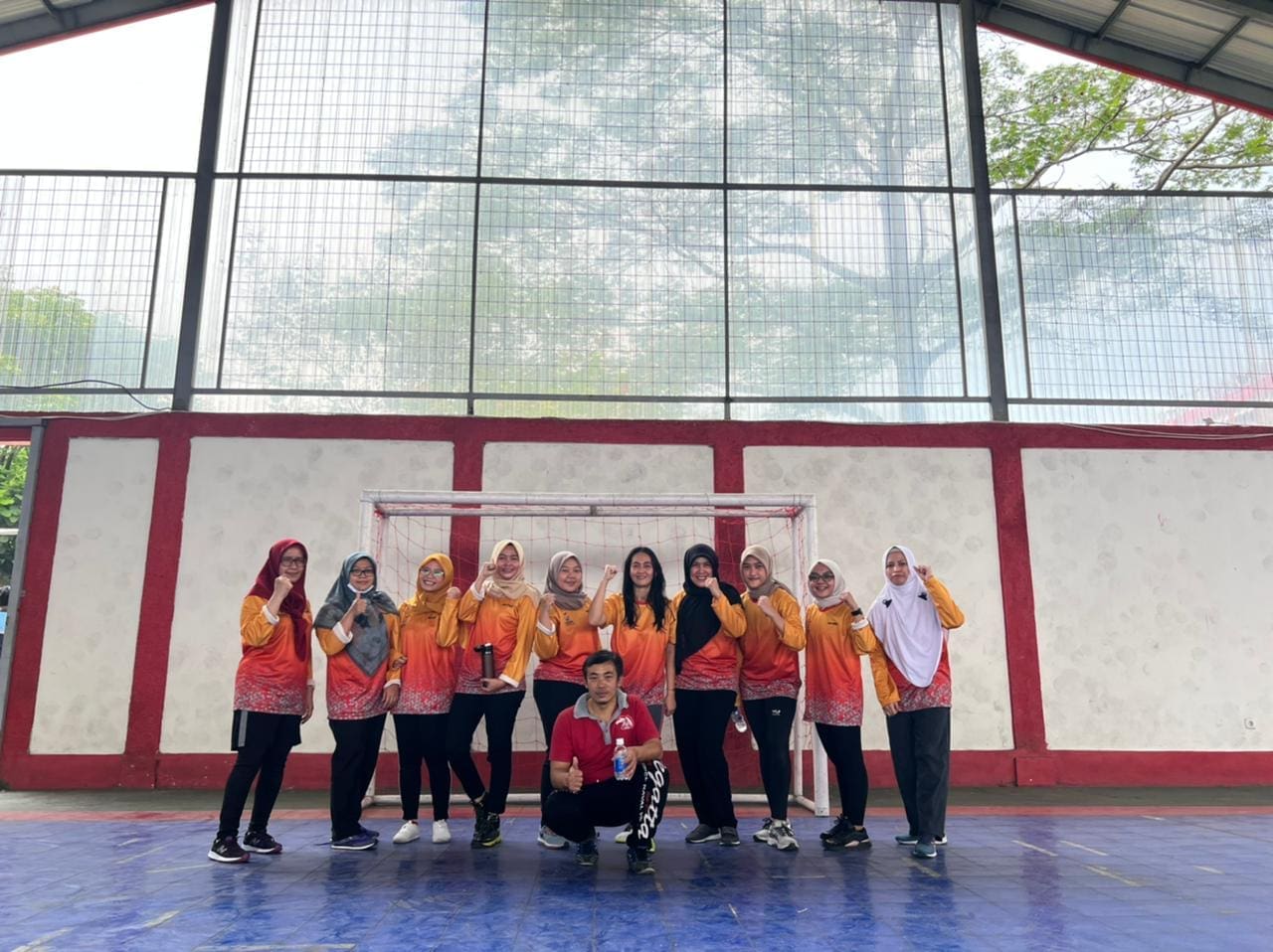 latihan rektorat persiapan telu cup 2011