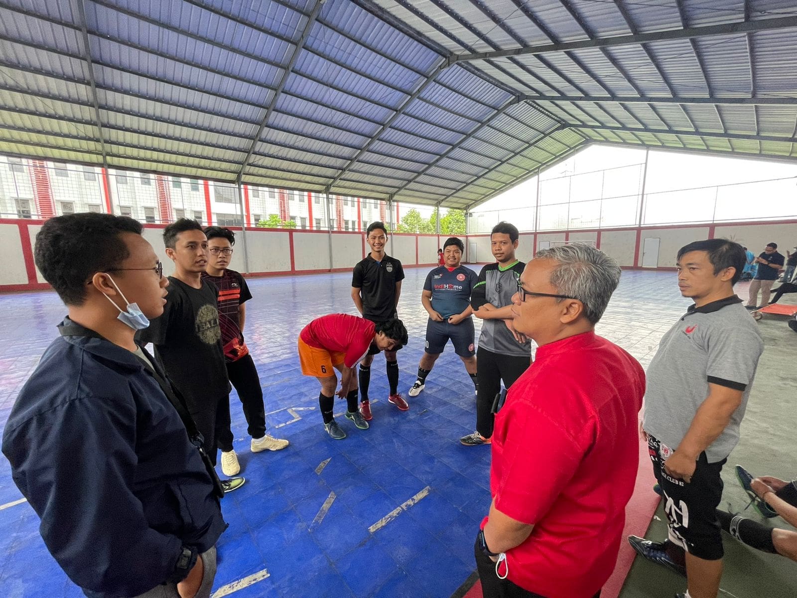 latihan rektorat persiapan telu cup 2020