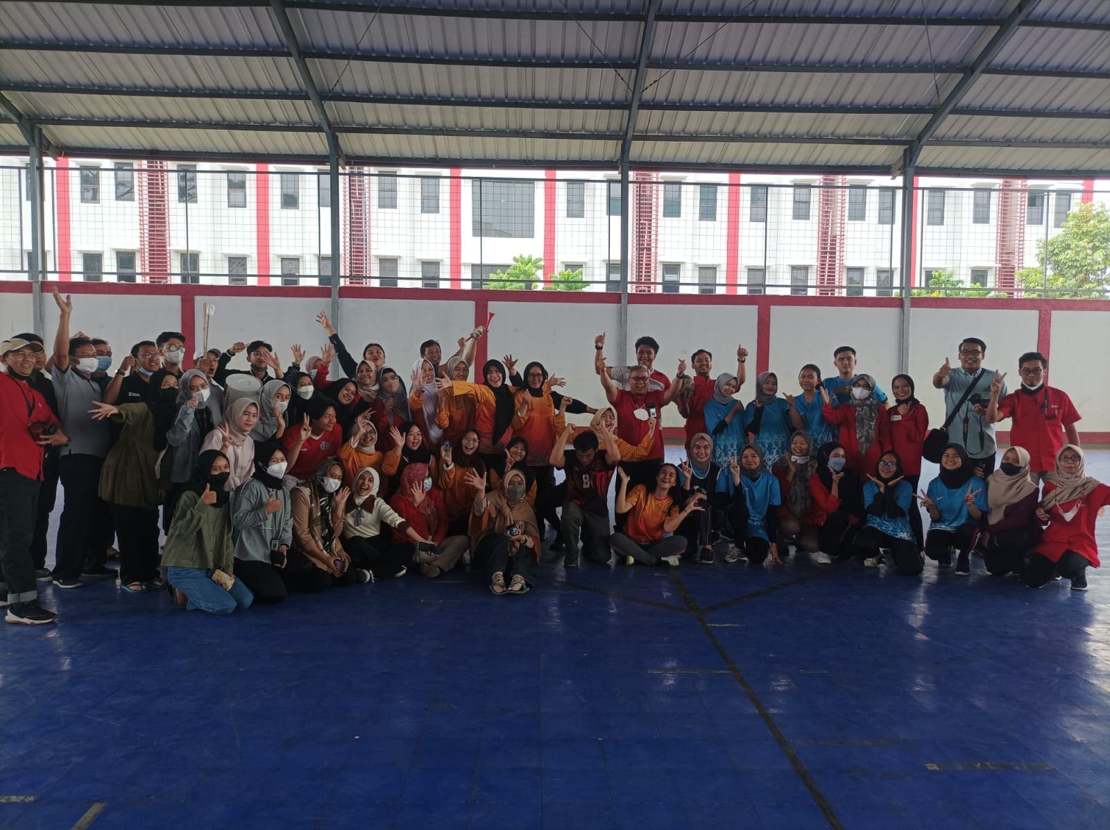 latihan rektorat persiapan telu cup 2023