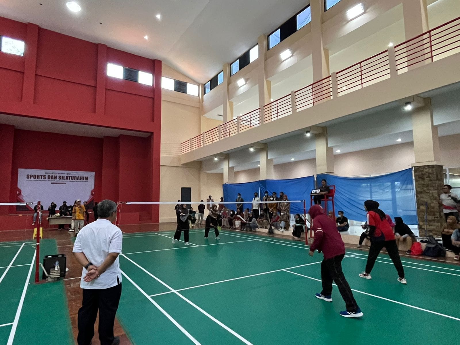 latihan rektorat persiapan telu cup 2026