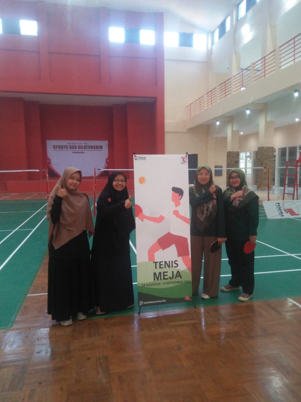 latihan rektorat persiapan telu cup 2032