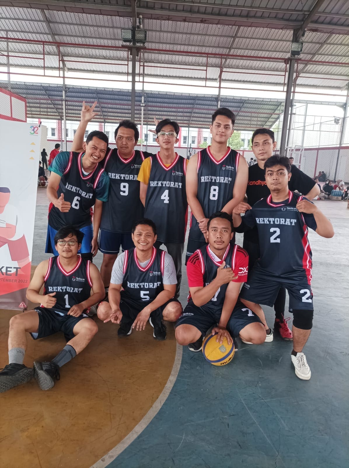 latihan rektorat persiapan telu cup 2033