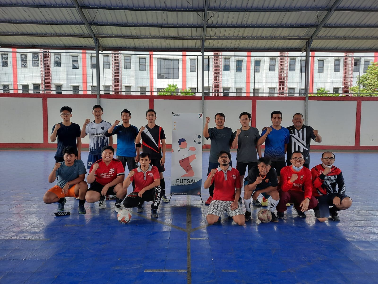 latihan rektorat persiapan telu cup 2035