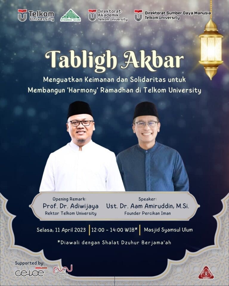 Menguatkan Keimanan dan Solidaritas untuk membangun Harmony Ramadhan di Telkom University
