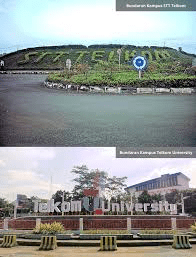 bundaran telkom university dulu 1