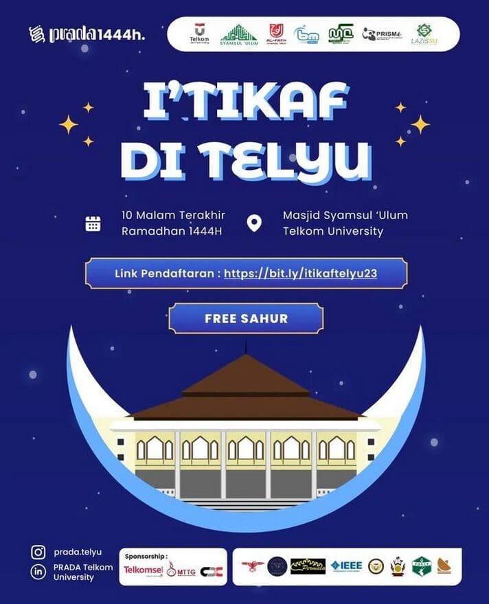 itikaf di telyu