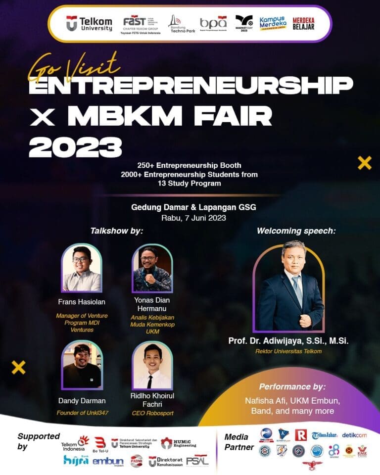 Entrepreneurship x MBKM Fair 2023 market day