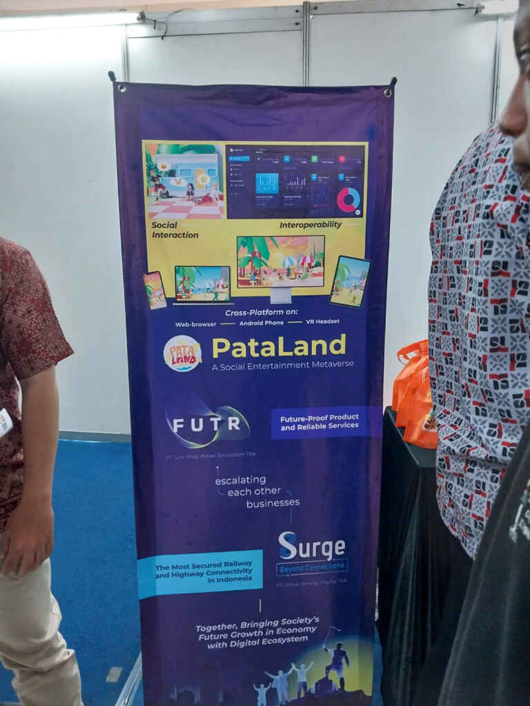 Banner Pataland Pameran Di GSG Telkom