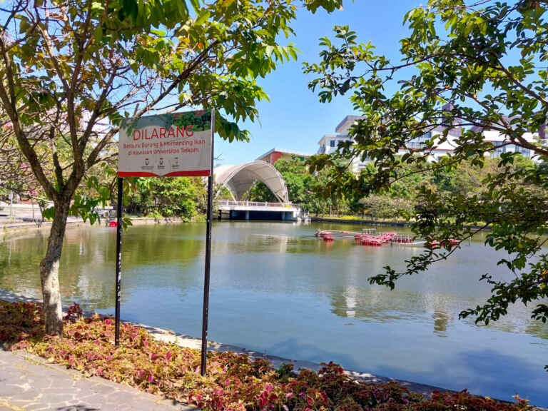 Danau Galau Tampak Kiri