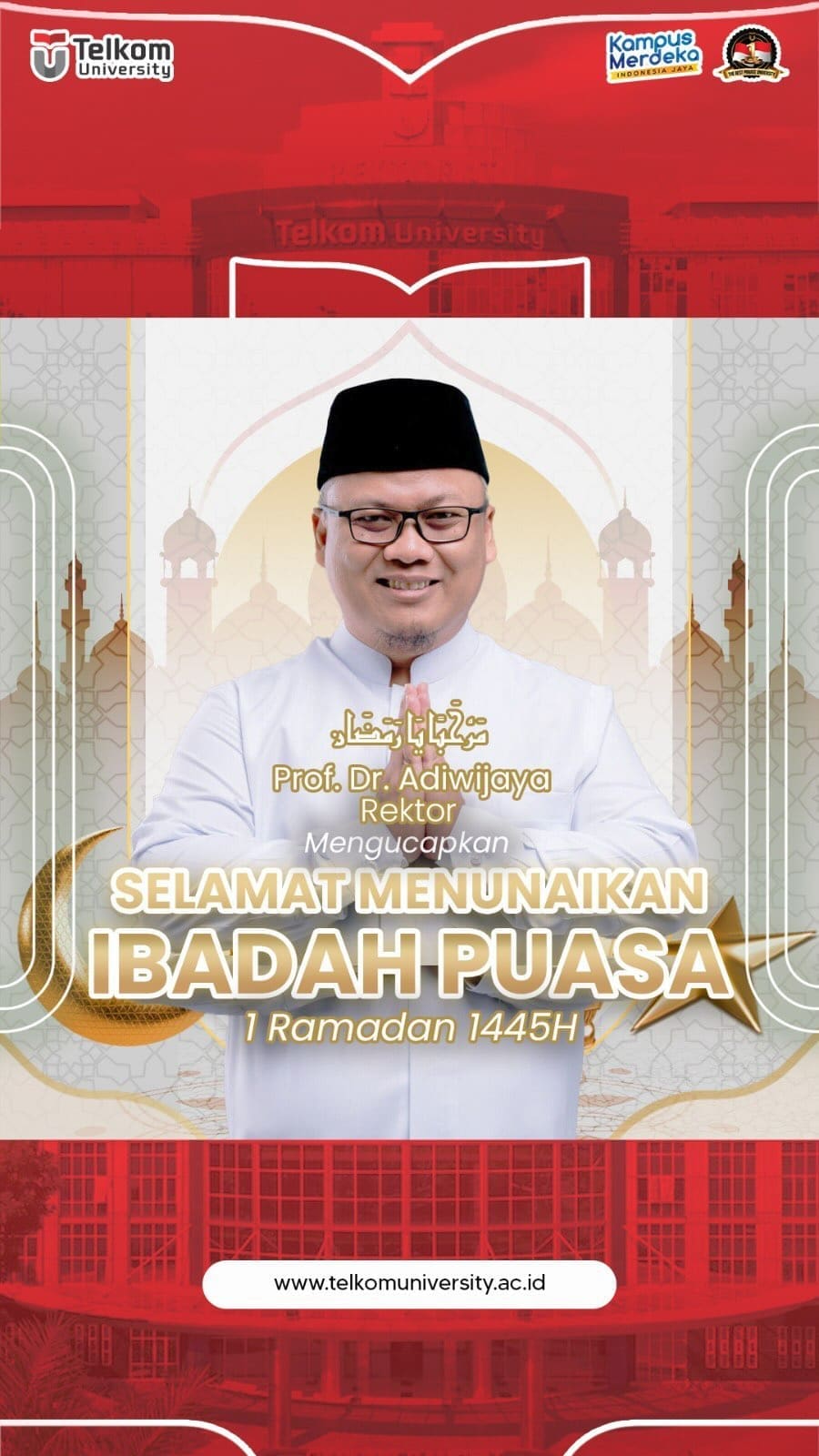 HEI TelUtizen! Selamat menunaikan ibadah Puasa 1445H. Dibulan yang suci