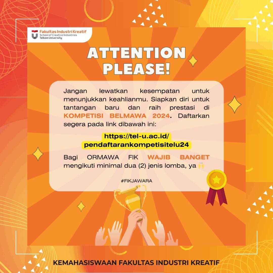 KOMPETISI BELMAWA 2024! Halo Kuliah gitu gitu aja? Ayo ikut kompetisi