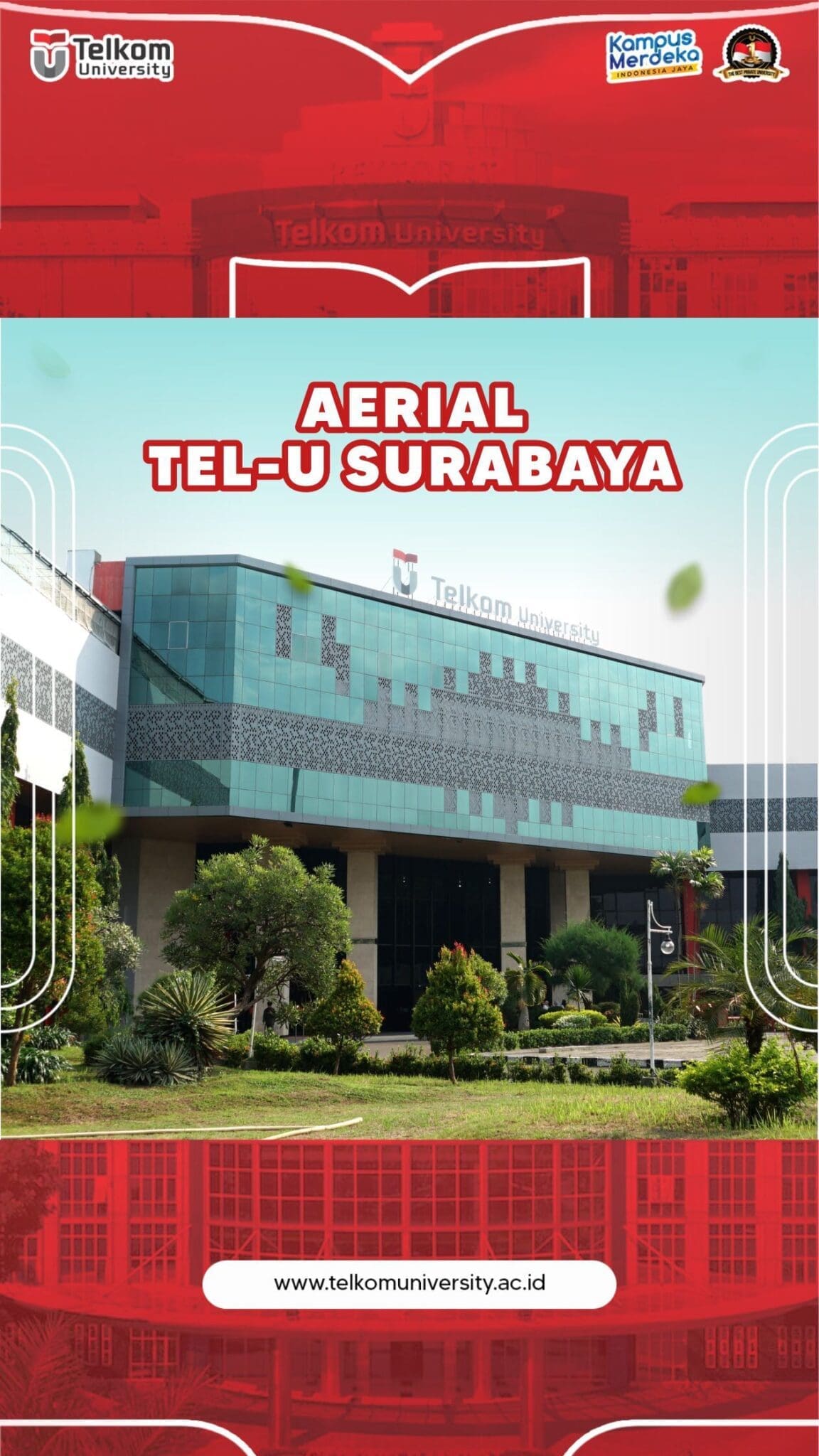 Selamat datang di perjalanan visual kampus! Jelajahi Telkom University Surabaya