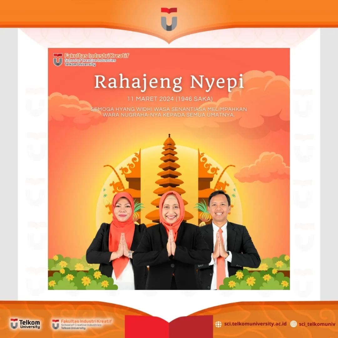 Rahajeng rahina nyepi saka 1946 Selamat merayakan hari nyepi, semoga