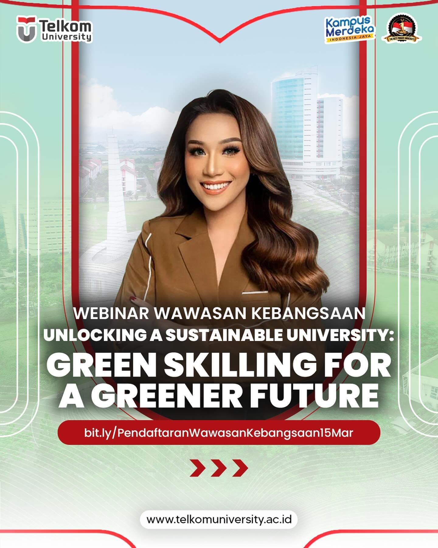 GREEN SKILLING FOR A GREENER FUTURE Webinar Wawasan Kebangsaan "Unlocking