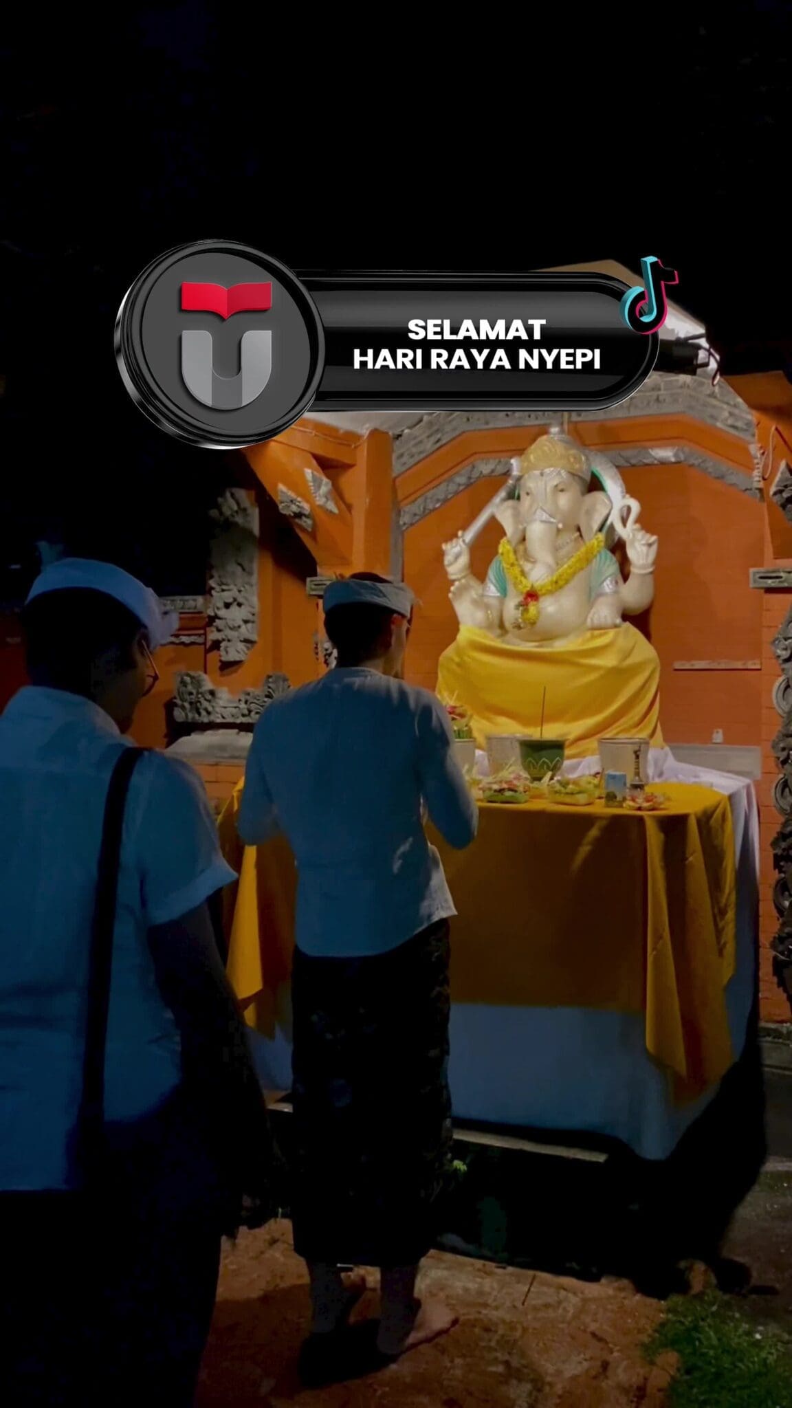 HEI TelUtizen! Selamat merayakan Hari Raya Nyepi untuk TelUtizen dan