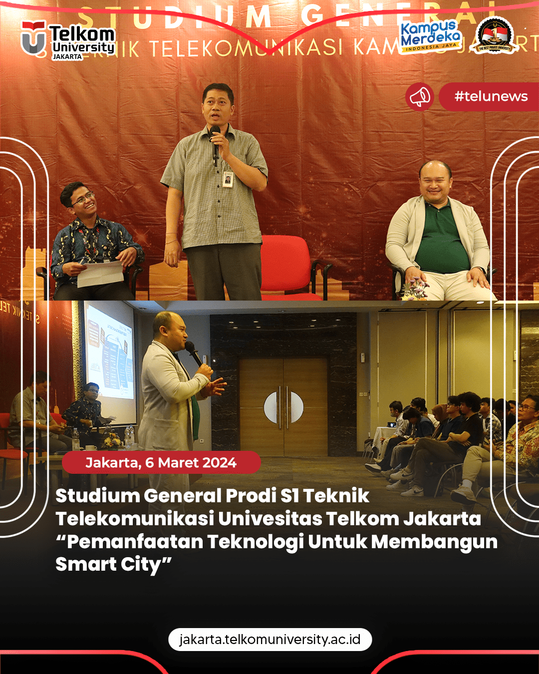 Halo TelUtizen Jakarta! Jakarta, 6 Maret 2024 Program Studi S1