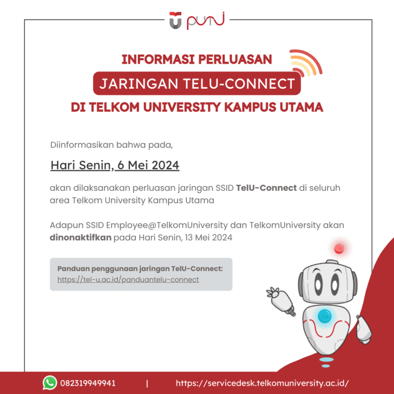 Informasi Perluasan TelU Connect