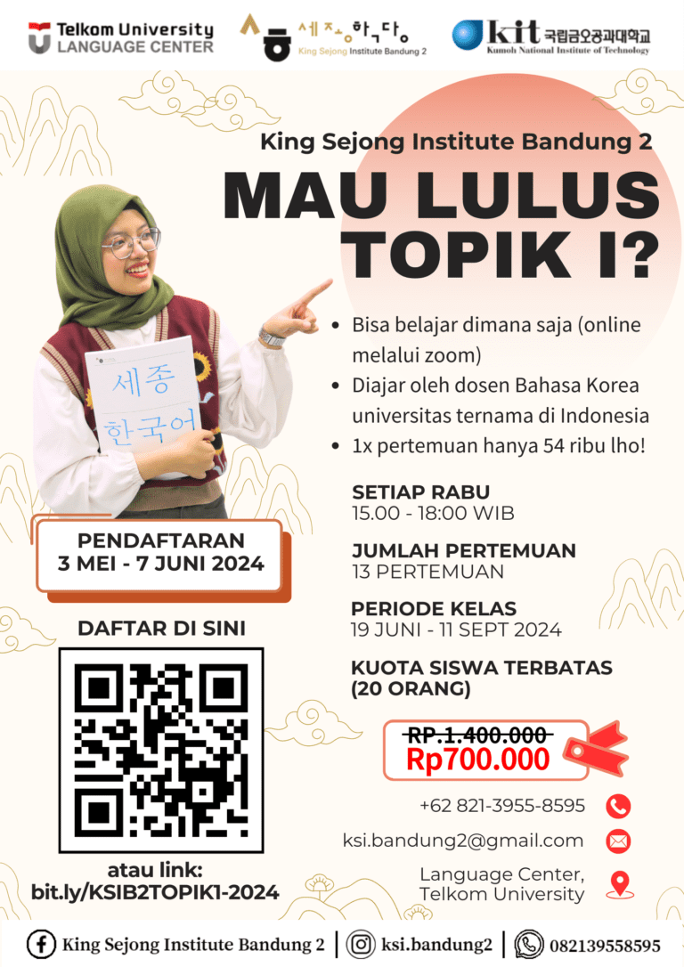 TOPIK I Preparation KSIB 2