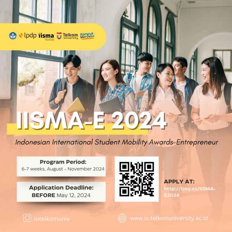 chance to shine at The Indonesian International Student Mobility Awards Entrepreneur IISMA E 2024