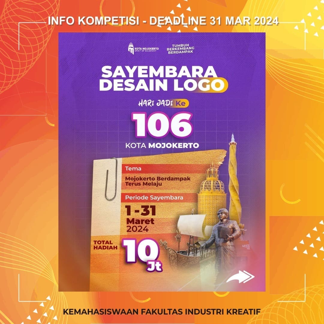 1718687864 INFO KOMPETISI Deadline 31 Maret 2024 More