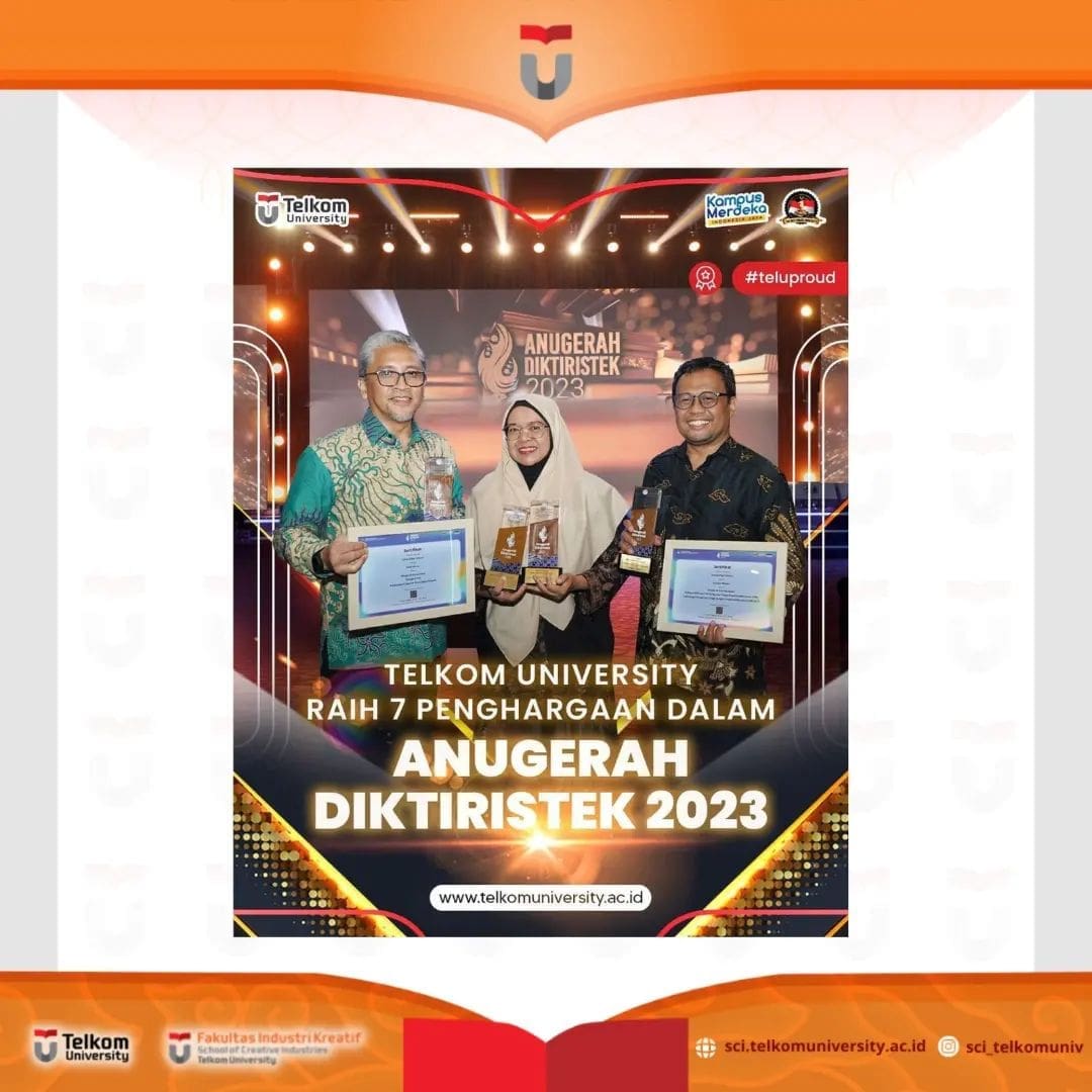 1718688283 Selamat kepada civitas Telkom University atas penghargaan 7 Anugerah Diktiristek