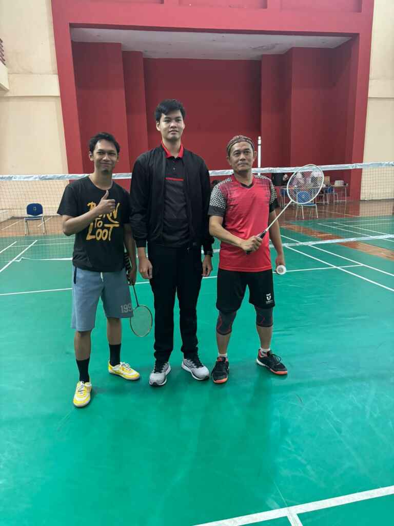 Pekan Olahraga TelU Cup 2024 Bulutangkis Ganda Putra perwakilan Rektorat