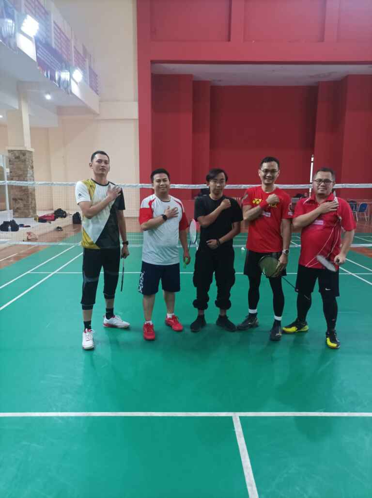 Fasilitas Lapangan Olah Raga Badminton Bulu Tangkis Telkom University Tel U 10