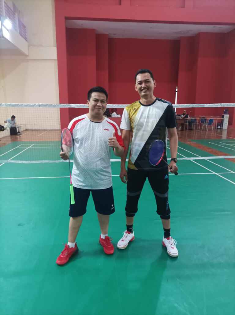 Fasilitas Lapangan Olah Raga Badminton Bulu Tangkis Telkom University Tel U