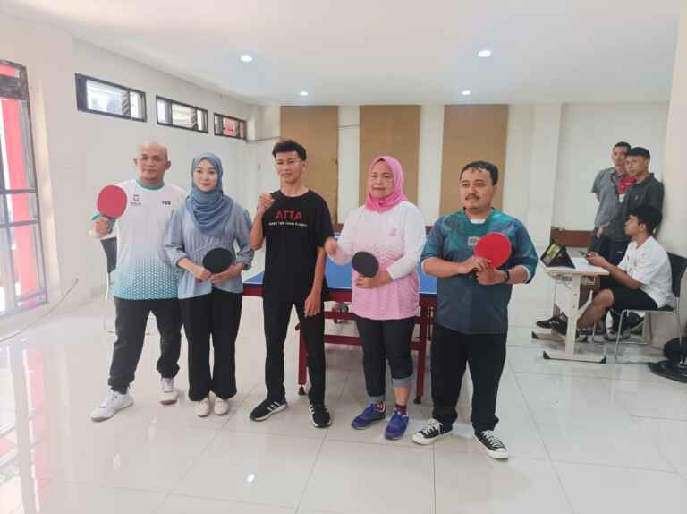 Fasilitas Lapangan Olahraga Tenis Meja Telkom University 11