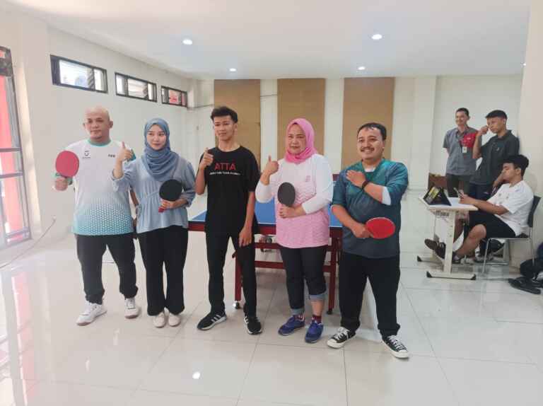Fasilitas Lapangan Olahraga Tenis Meja Telkom University 13