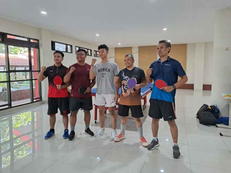 Fasilitas Lapangan Olahraga Tenis Meja Telkom University 15
