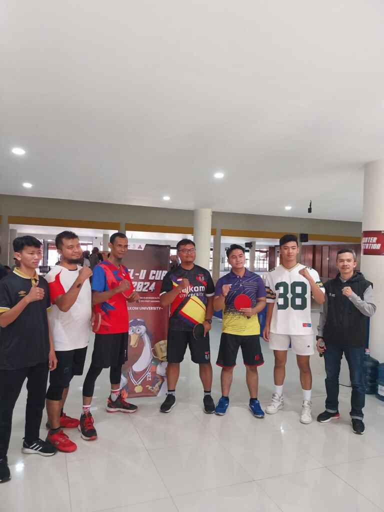 Fasilitas Lapangan Olahraga Tenis Meja Telkom University 20