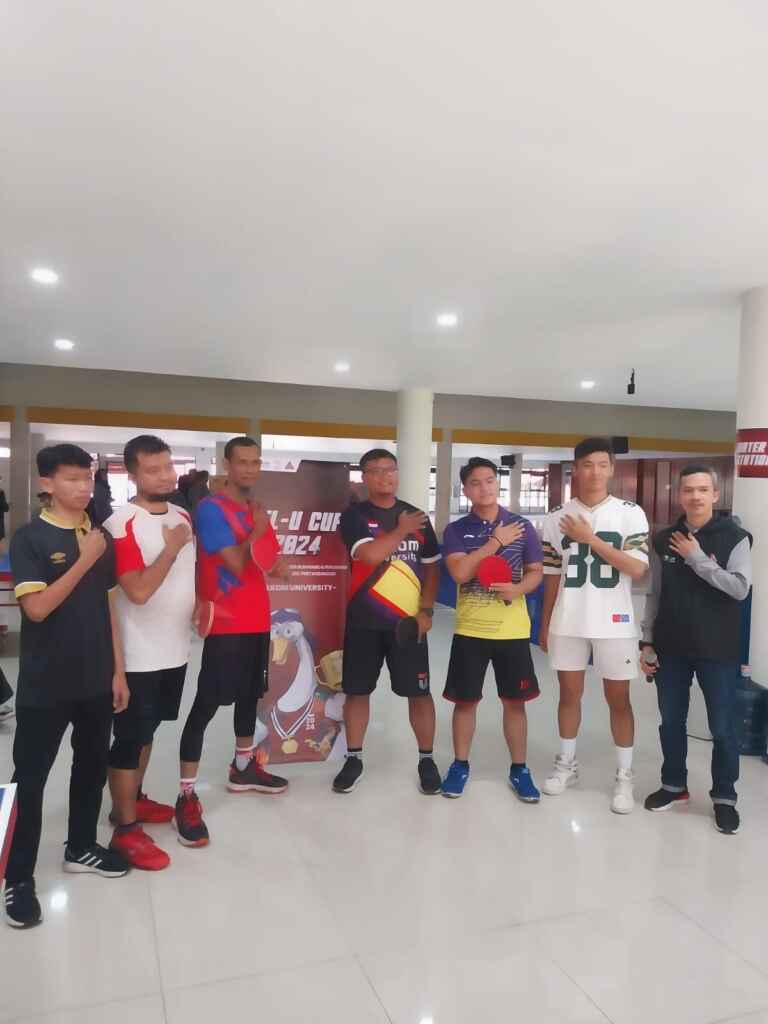 Fasilitas Lapangan Olahraga Tenis Meja Telkom University 22