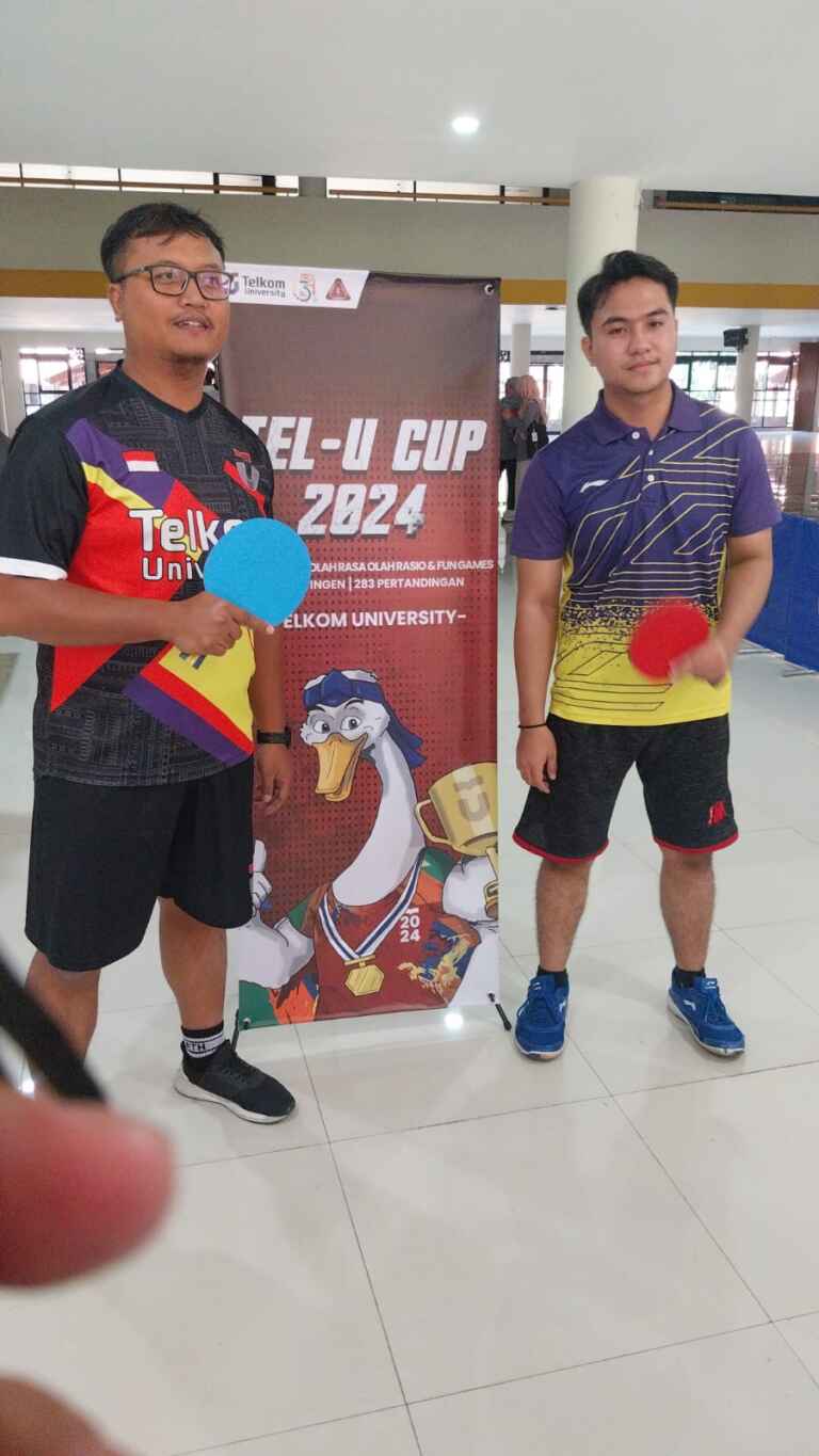 Fasilitas Lapangan Olahraga Tenis Meja Telkom University 23