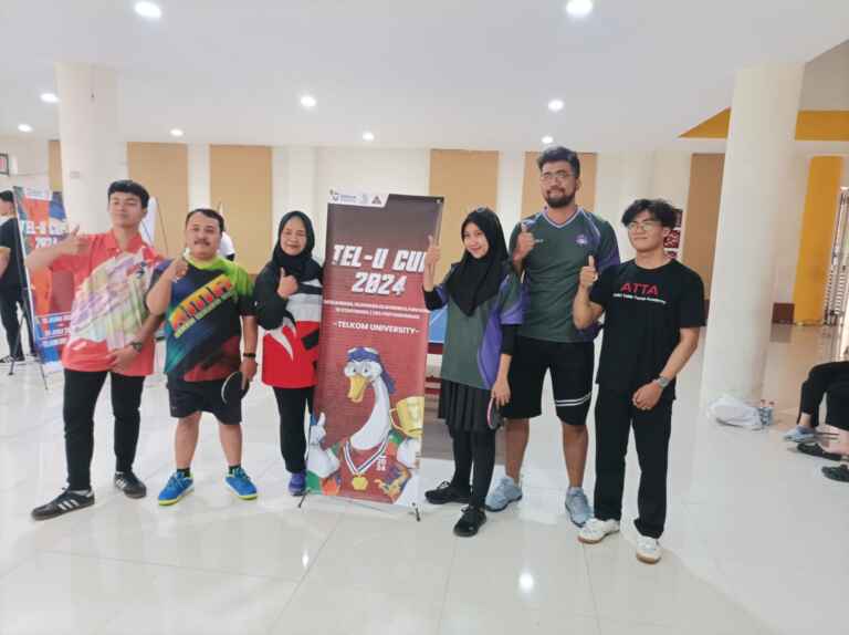 Fasilitas Lapangan Olahraga Tenis Meja Telkom University 27