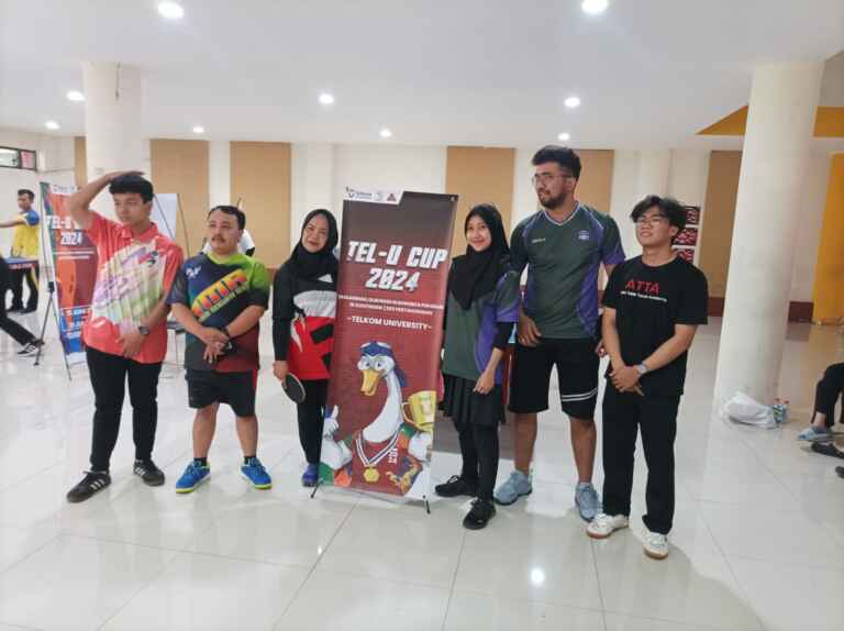Fasilitas Lapangan Olahraga Tenis Meja Telkom University 28