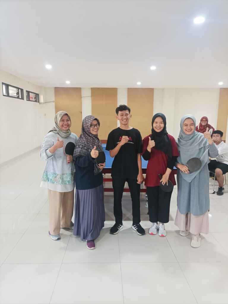 Fasilitas Lapangan Olahraga Tenis Meja Telkom University 3