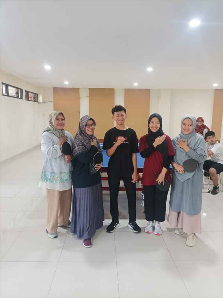 Fasilitas Lapangan Olahraga Tenis Meja Telkom University 4