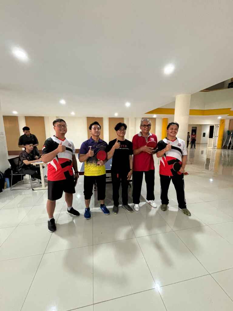 Fasilitas Lapangan Olahraga Tenis Meja Telkom University 7