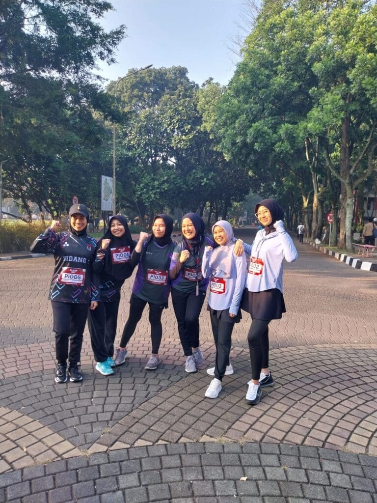 Fasilitas Olah Raga Lari Joging Jalan Telkom University 9