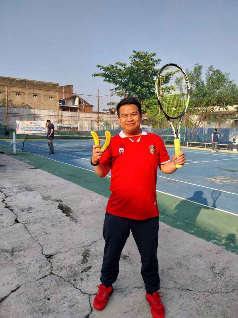 Fasilitas Olah Raga Tenis Lapangan Telkom University 3