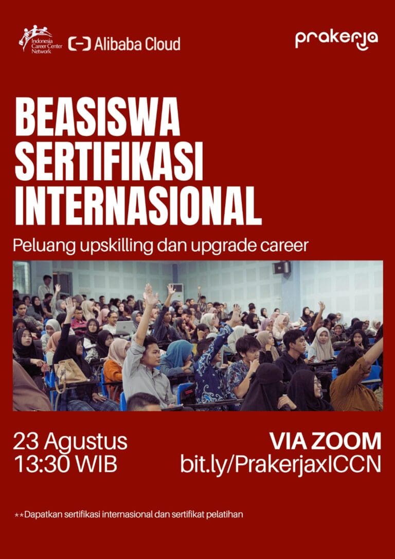 Tingkatkan Karier dan Raih Sertifikasi Internasional Bersama ICCN x Prakerja