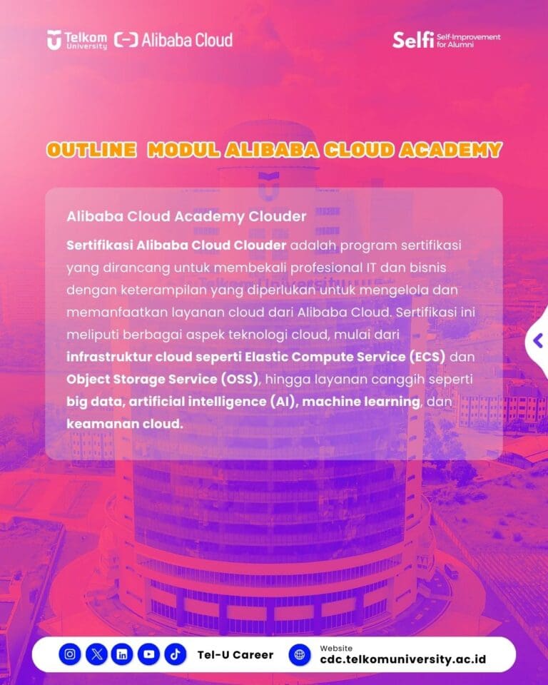 Beasiswa Sertifikasi Alibaba Cloud Academy Batch 1 b