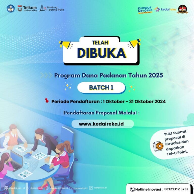 Program Dana Padanan KEDAIREKA Akademik Batch 1 Tahun 2025