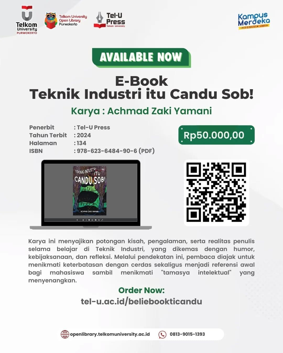 1736861646 HEI TelUtizen Saat ini sudah tersedia versi e book dari buku
