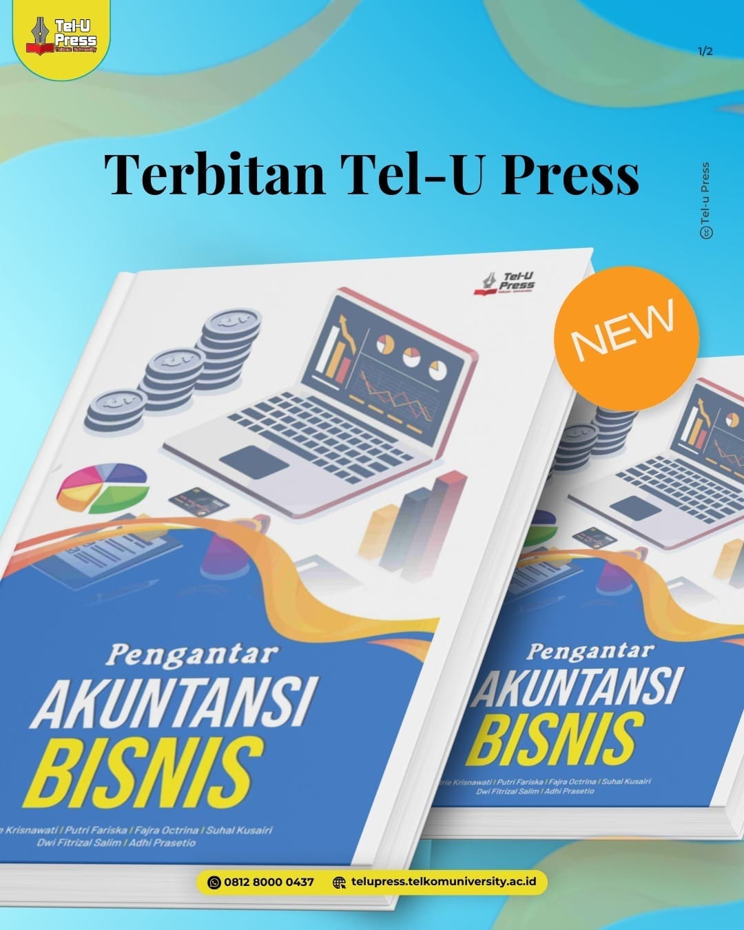 1736957746 HEI TelUtizen Sambut buku terbaru Pengantar Akuntansi Bisnis karya Astrie
