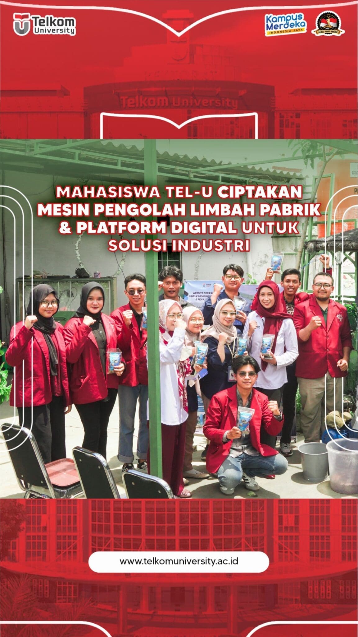 1737000192 Mahasiswa Prodi Sistem Informasi dan Teknik Elektro Tel U Surabaya bersinergi scaled